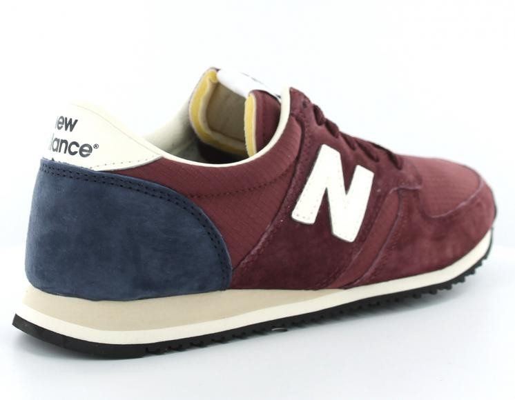 new balance bleu et bordeau